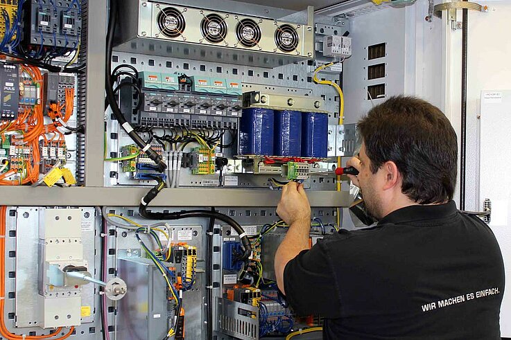 Modularer Schaltschrank 