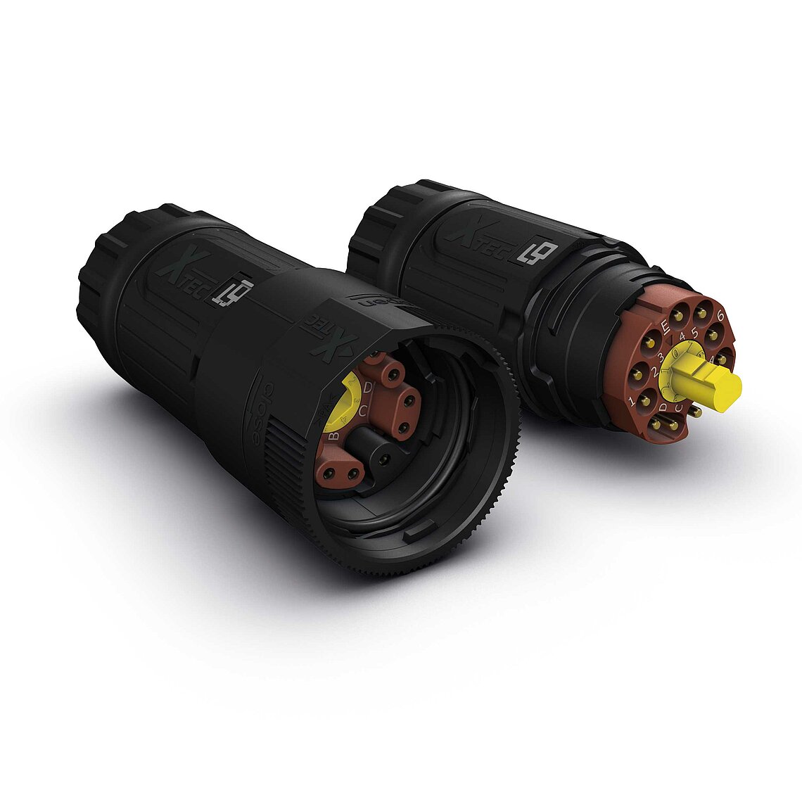 X-TEC-32 Leistungsstecker 6+PE+4 Kunststoff