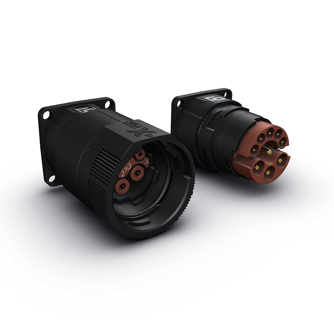 X-TEC 23 ANB GER 3+5 pol plastic rund