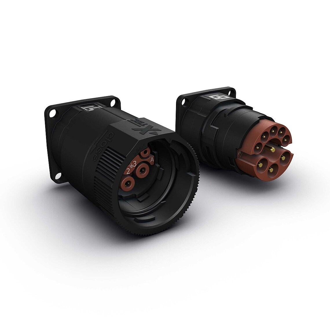 X-TEC 23 ANB GER 3+5 pol plastic rund