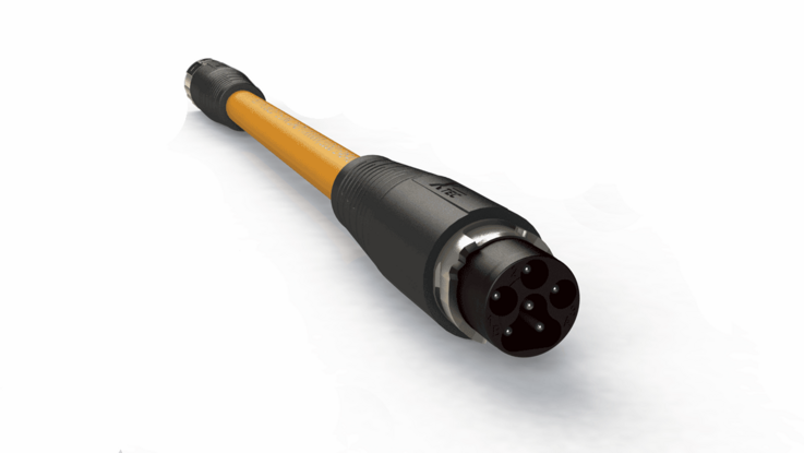 W-TEC 15 Leistungskabel geschirmt