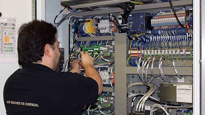 Modularer Schaltschrank 