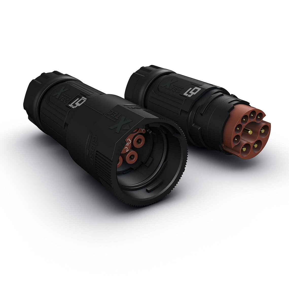 X-TEC 23 GER 3+5+pol plastic rund